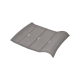 Fermob Basics Skin Outdoor Cushion 45 x 40 cm Grey